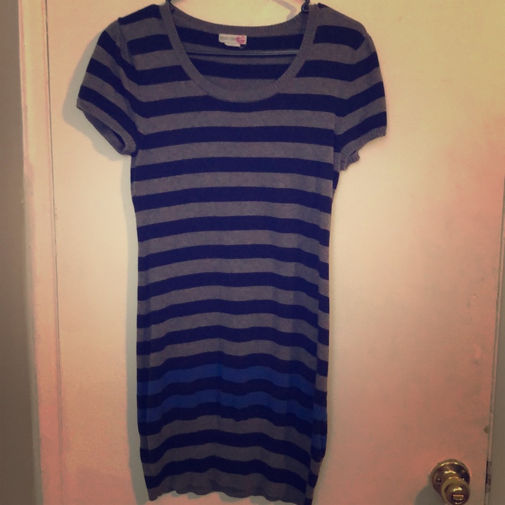Striped Sweater Dress